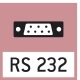 ترازو کرن از طریق پورت RS 232 به کامپیوتر و پرینتر وصل می شود